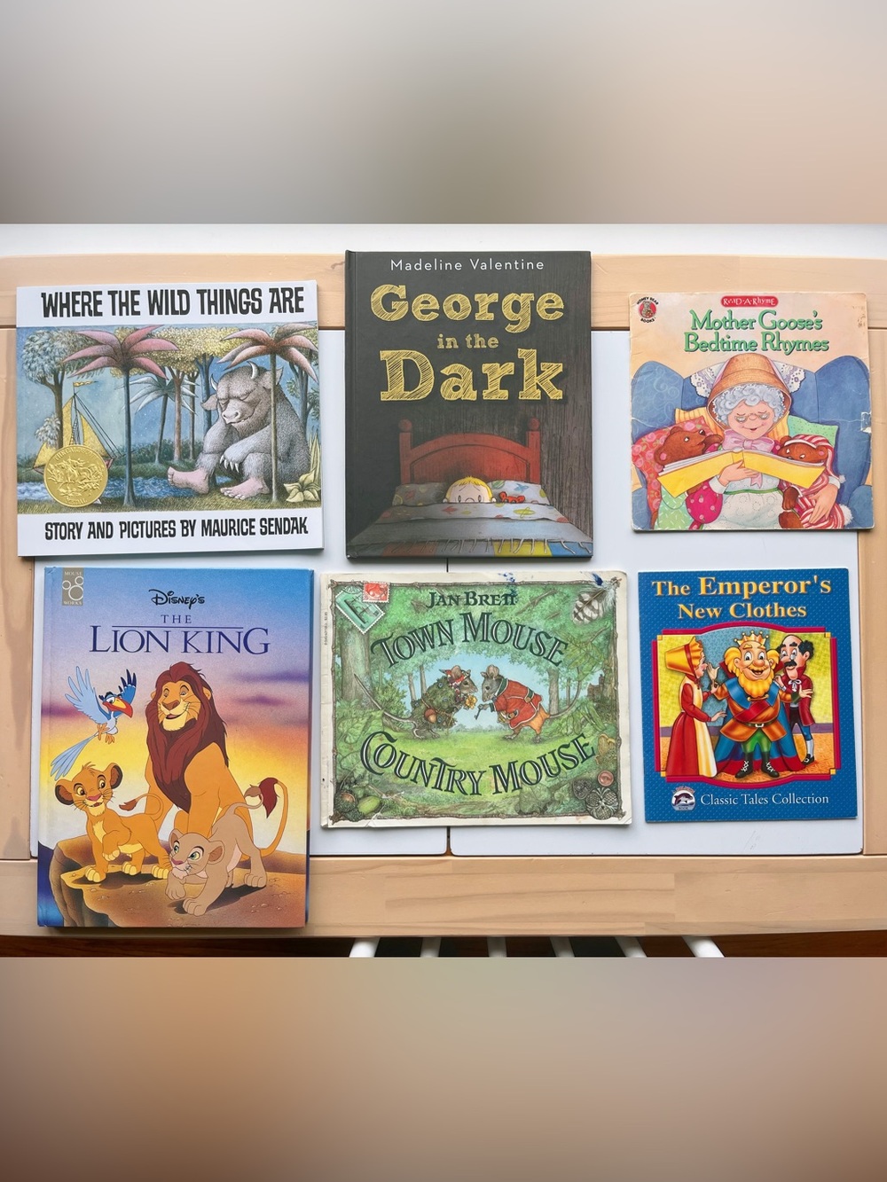 Misc. Children’s Books - Lion King, Mother Goose, Wild Things Are